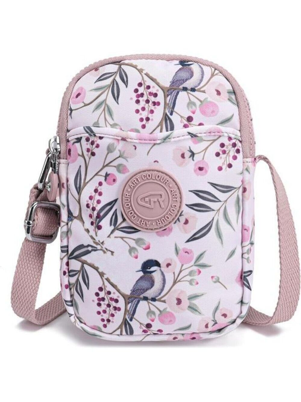 Mini Crossbody Cell Phone Bag Small Nylon Purse Wallet for Women Travel